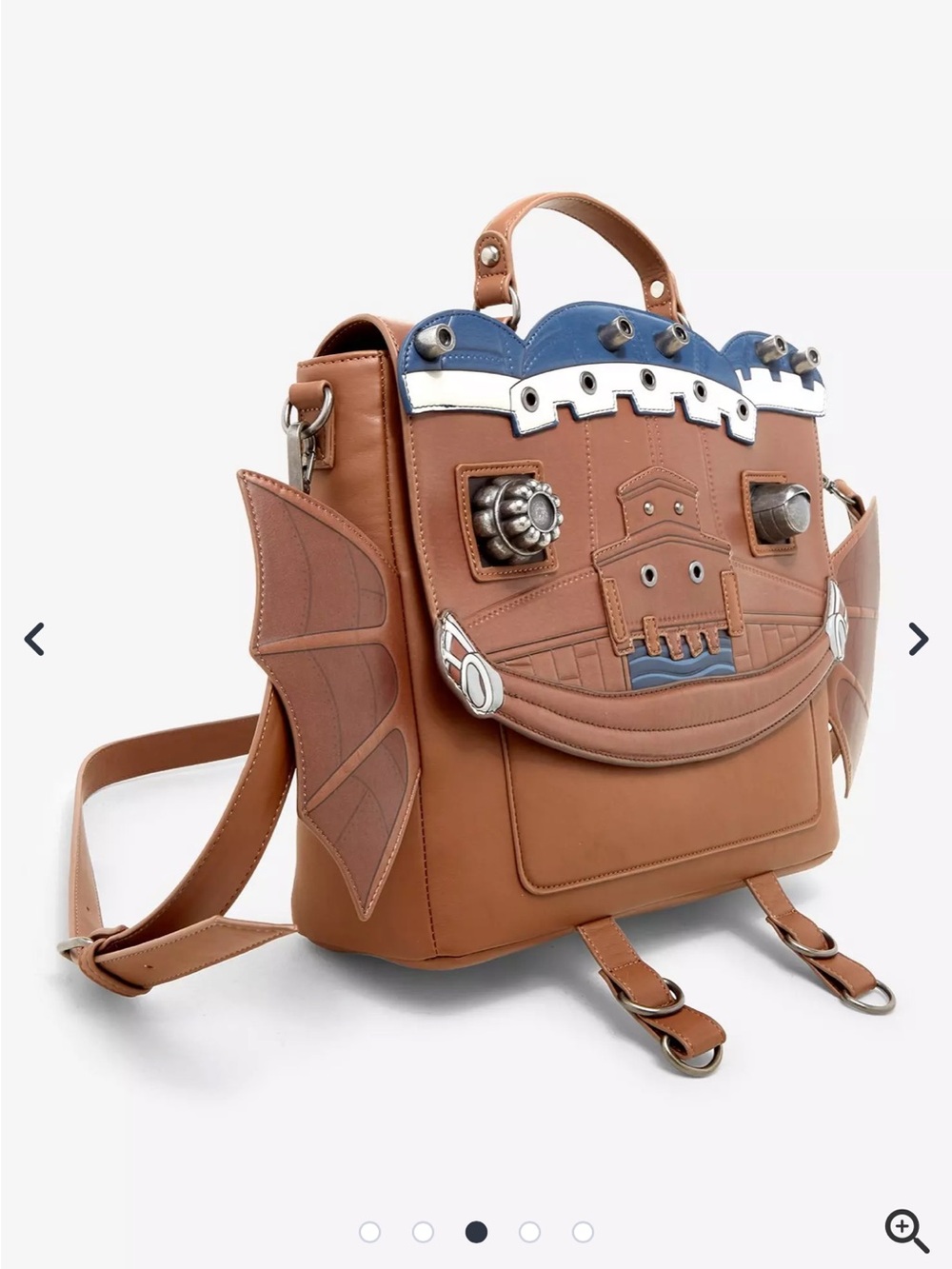 Studio Ghibli® Howl's Moving Castle Figural Castle Crossbody Bag - Exclusive - Picture 3 of 6